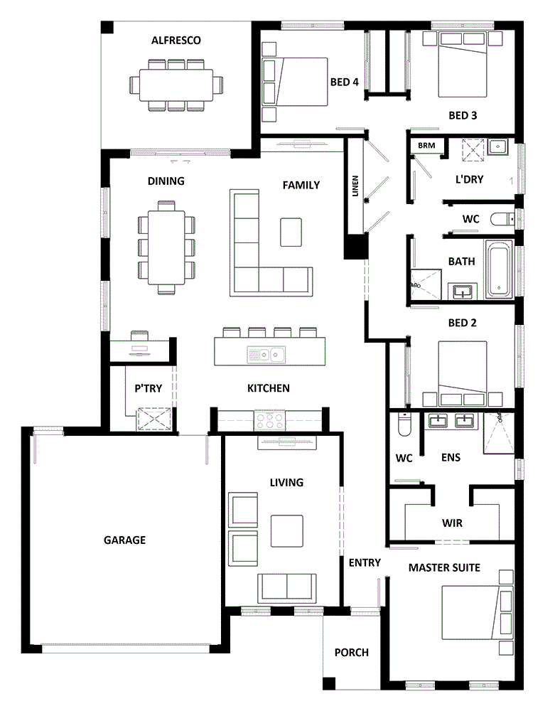 Dakota 237 Home - New House Designs at Hotondo